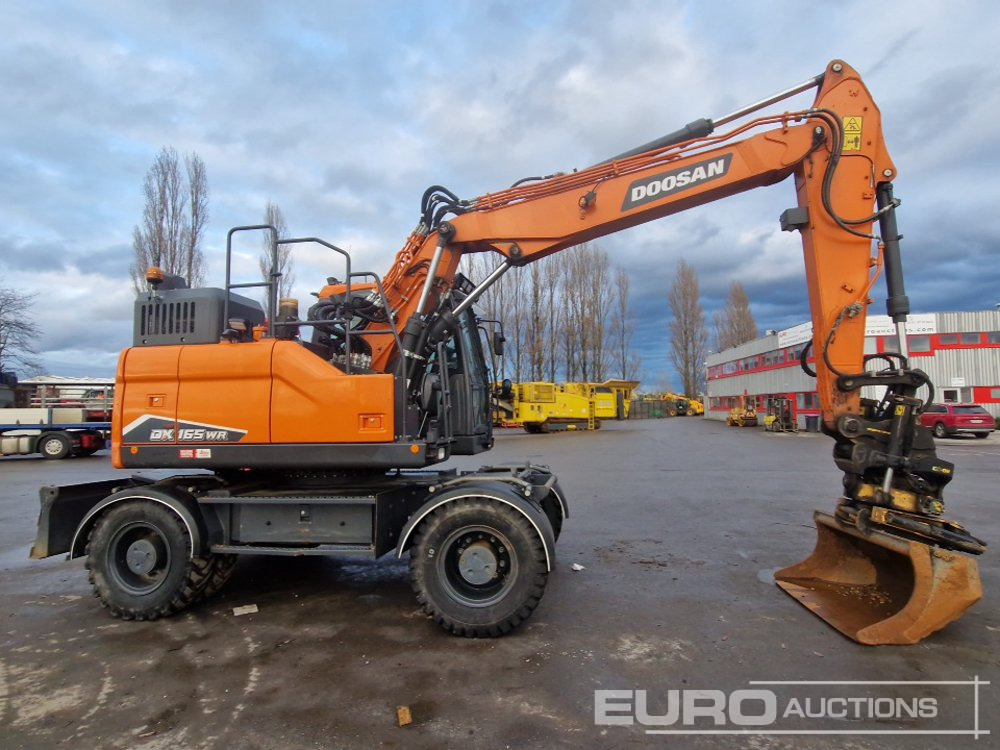 Wheel excavator 2022 Doosan DX165WR-7: picture 6