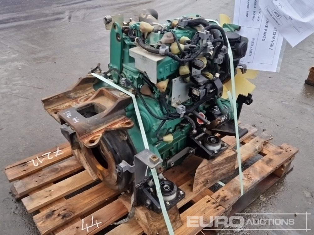 4 Cylinder Diesel Engine to suit Volvo ECR88D - Construction equipment: picture 1 4 Cylinder Diesel Engine to suit Volvo ECR88D - Construction equipment: picture 1