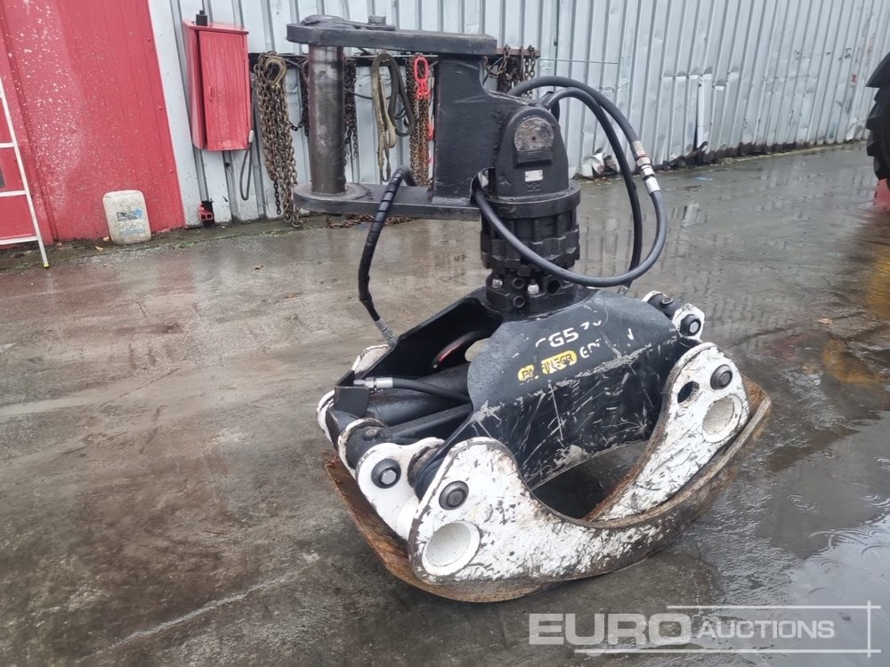 Palfinger FG57x Hydraulic Rotating Wood Grapple - Attachment for Excavator: picture 4 Palfinger FG57x Hydraulic Rotating Wood Grapple - Attachment for Excavator: picture 4