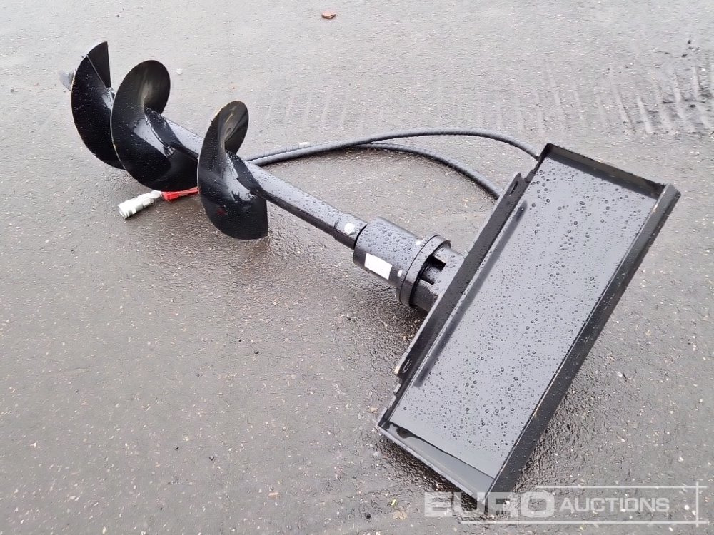 Unused Auger to suit Skidsteer - Attachment for Skid steer loader: picture 2 Unused Auger to suit Skidsteer - Attachment for Skid steer loader: picture 2