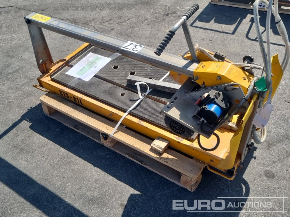 Cedima CTS81L Masony Saw - Asphalt machine: picture 5 Cedima CTS81L Masony Saw - Asphalt machine: picture 5