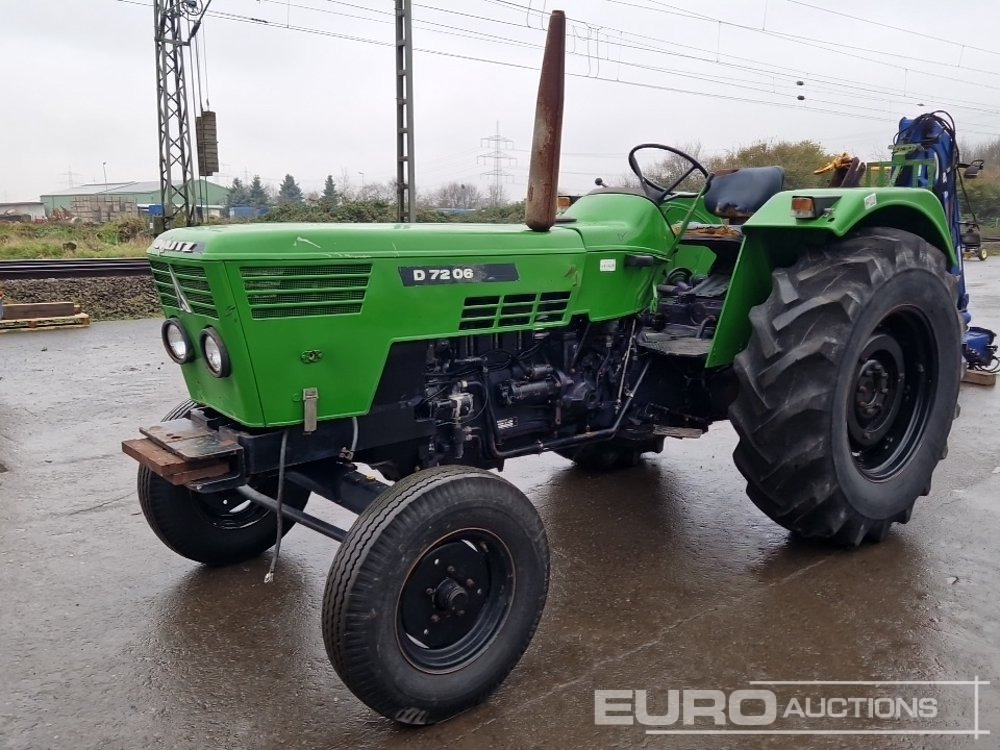 Deutz D7206 - Farm tractor: picture 1 Deutz D7206 - Farm tractor: picture 1