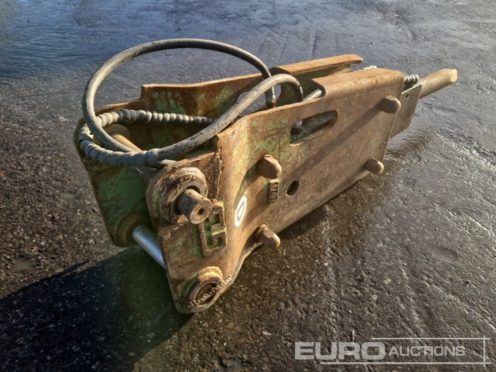 Hydraulic Breaker to suit Mini Excavator - Hydraulic hammer: picture 3 Hydraulic Breaker to suit Mini Excavator - Hydraulic hammer: picture 3