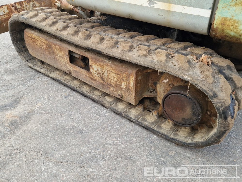 Mini excavator Kobelco Rubber Tracks, Blade, Offset: picture 9