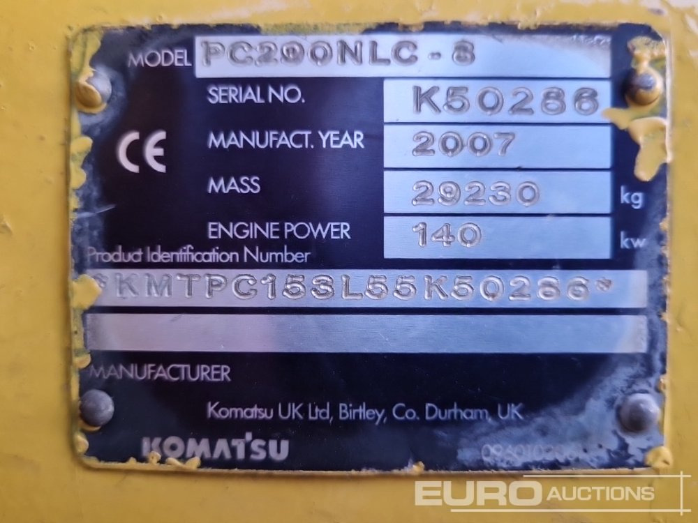 Crawler excavator Komatsu PC290NLC-8: picture 45