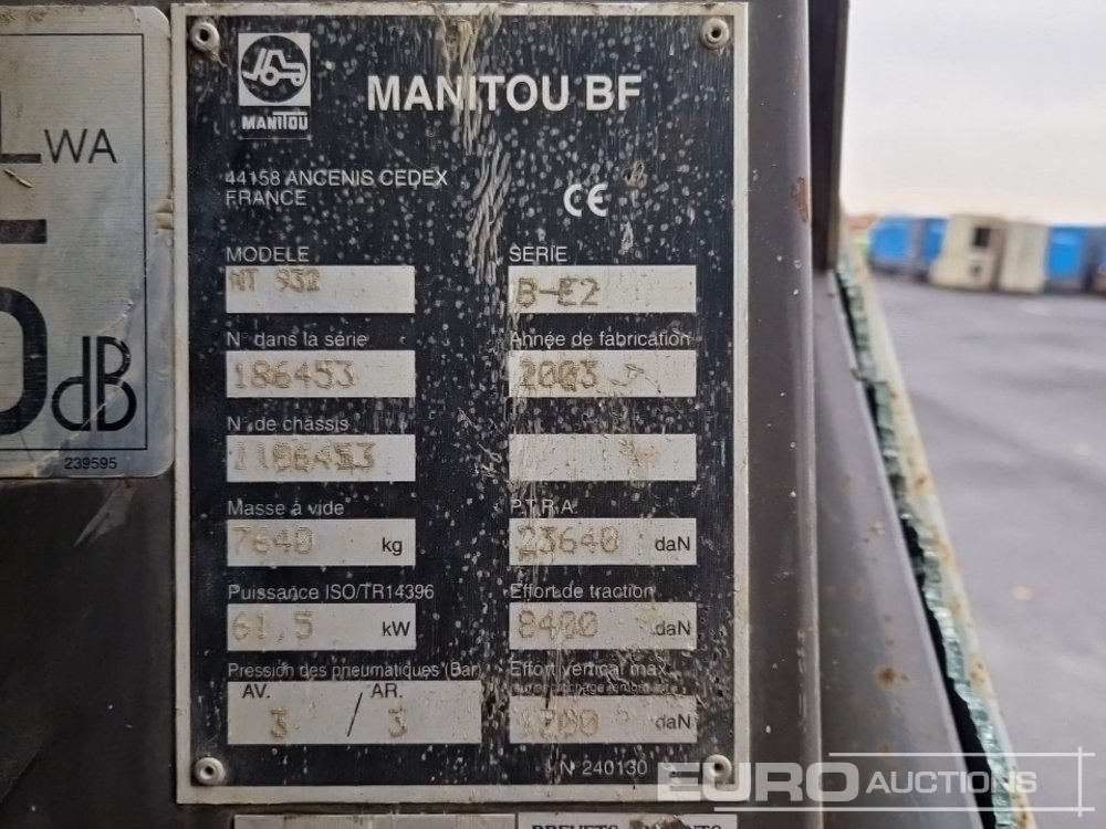 Telescopic handler Manitou MT932: picture 33 Telescopic handler Manitou MT932: picture 33