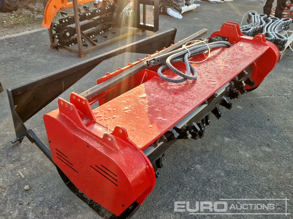 Unused 2025 GIYI Mulcher to suit Skidsteer - Material handling equipment: picture 4 Unused 2025 GIYI Mulcher to suit Skidsteer - Material handling equipment: picture 4
