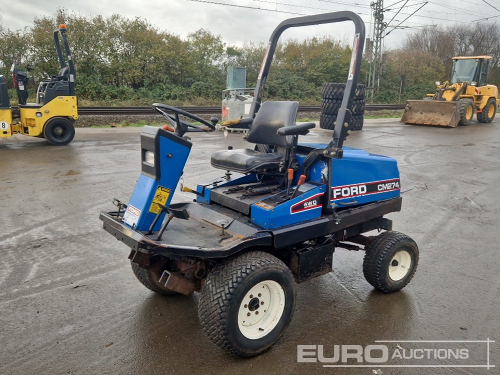 New Holland TM274 4WD Ride on Lawnmower, Roll Bar - Garden mower: picture 1 New Holland TM274 4WD Ride on Lawnmower, Roll Bar - Garden mower: picture 1