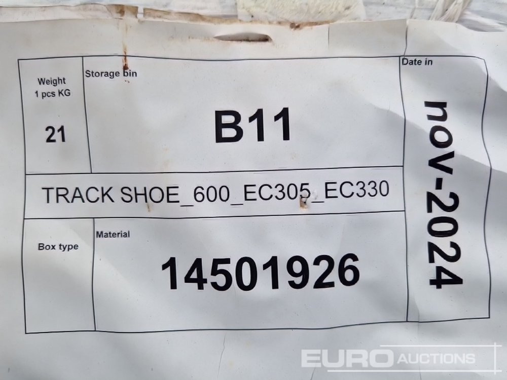 Spare parts for Excavator Track Plates to suit Volvo: picture 9 Spare parts for Excavator Track Plates to suit Volvo: picture 9