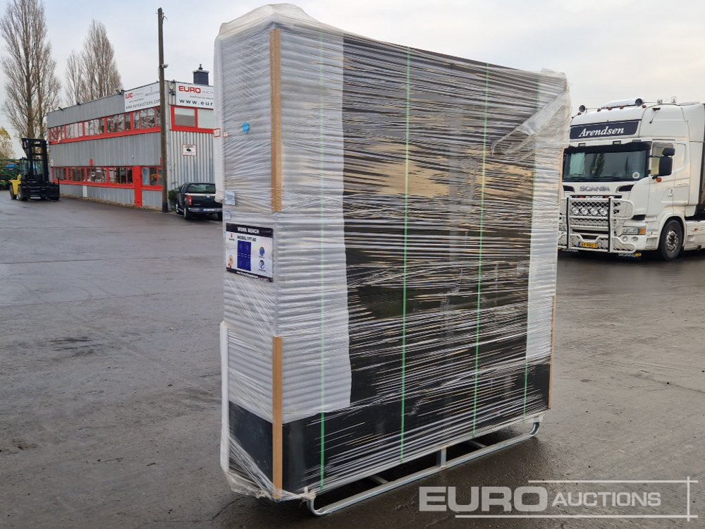 Unused 7' Work Bench, 8 Drawers, 4 Cabinets - Workshop equipment: picture 2 Unused 7' Work Bench, 8 Drawers, 4 Cabinets - Workshop equipment: picture 2