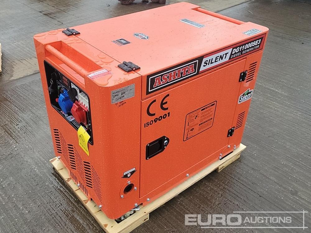 Unused Ashita Power DG11000SE3 - Generator set: picture 1 Unused Ashita Power DG11000SE3 - Generator set: picture 1