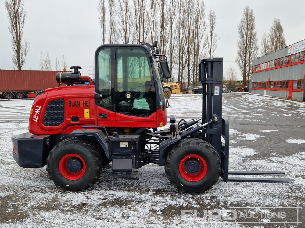 Rough terrain forklift Unused Blanche TW-3T: picture 6