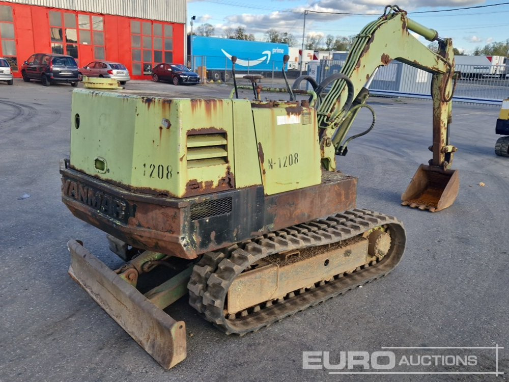 Yanmar Rubber Tracks, Blade, Offset, Bucket - Crawler excavator: picture 5 Yanmar Rubber Tracks, Blade, Offset, Bucket - Crawler excavator: picture 5