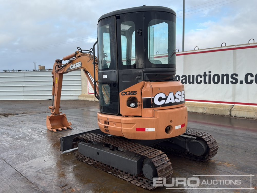 2010 Case CX36B - Mini excavator: picture 3 2010 Case CX36B - Mini excavator: picture 3