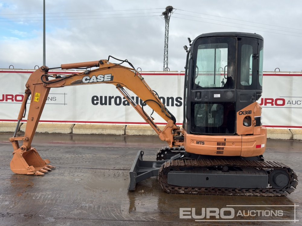 2010 Case CX36B - Mini excavator: picture 2 2010 Case CX36B - Mini excavator: picture 2