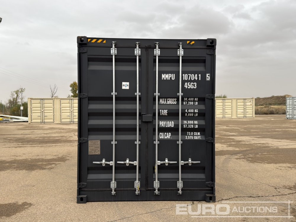 Shipping container 40' x 8' High Cube Container, 4 Side Doors, 1 End Door: picture 6