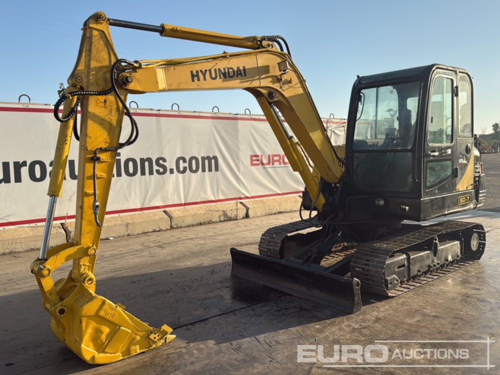 Hyundai R60-7 - Mini excavator: picture 1 Hyundai R60-7 - Mini excavator: picture 1