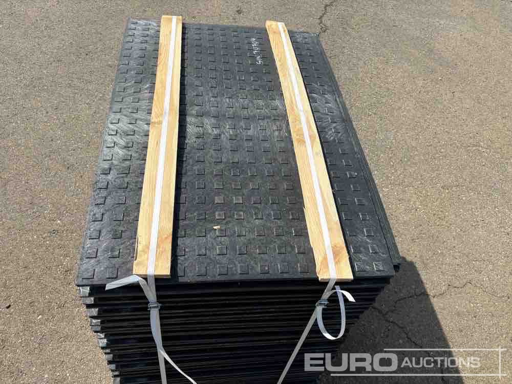 Construction equipment Pallet of Plastic Connectable Road Plates, 1200x800x28mm, 22kg per Plate (35 of): picture 7