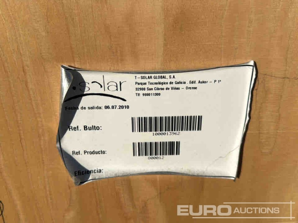 Pallet of Solar Panel (24 of) - Construction equipment: picture 3 Pallet of Solar Panel (24 of) - Construction equipment: picture 3