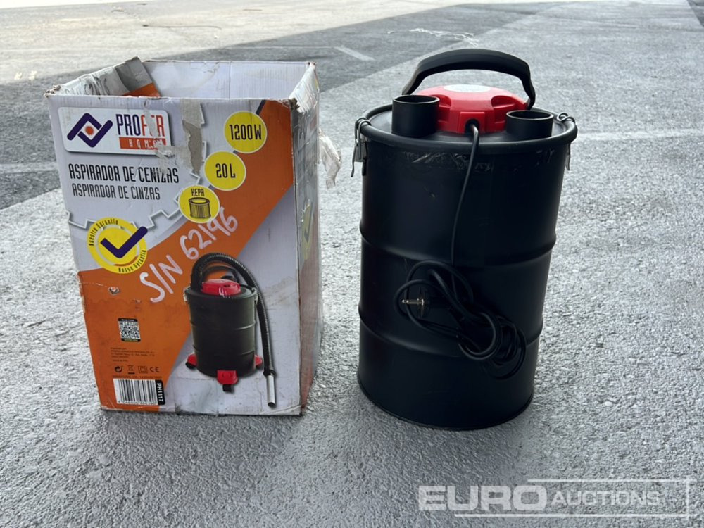 Profer Ash Vacuum Cleaner / Aspirador de Ceniza - Construction equipment: picture 1 Profer Ash Vacuum Cleaner / Aspirador de Ceniza - Construction equipment: picture 1