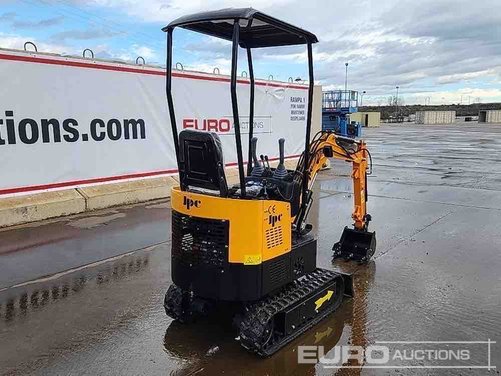 Unused 2024 JPC HT 12 - Mini excavator: picture 5 Unused 2024 JPC HT 12 - Mini excavator: picture 5
