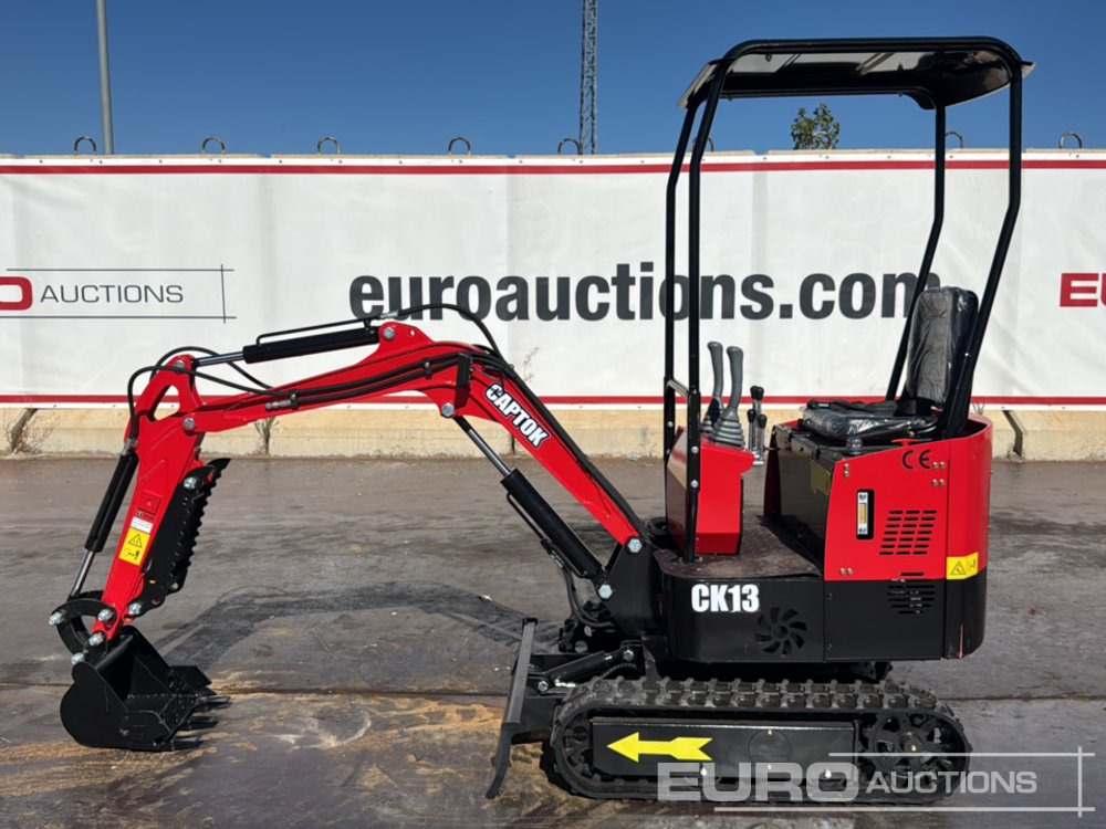 Unused 2025 Captok CK13 - Mini excavator: picture 2 Unused 2025 Captok CK13 - Mini excavator: picture 2