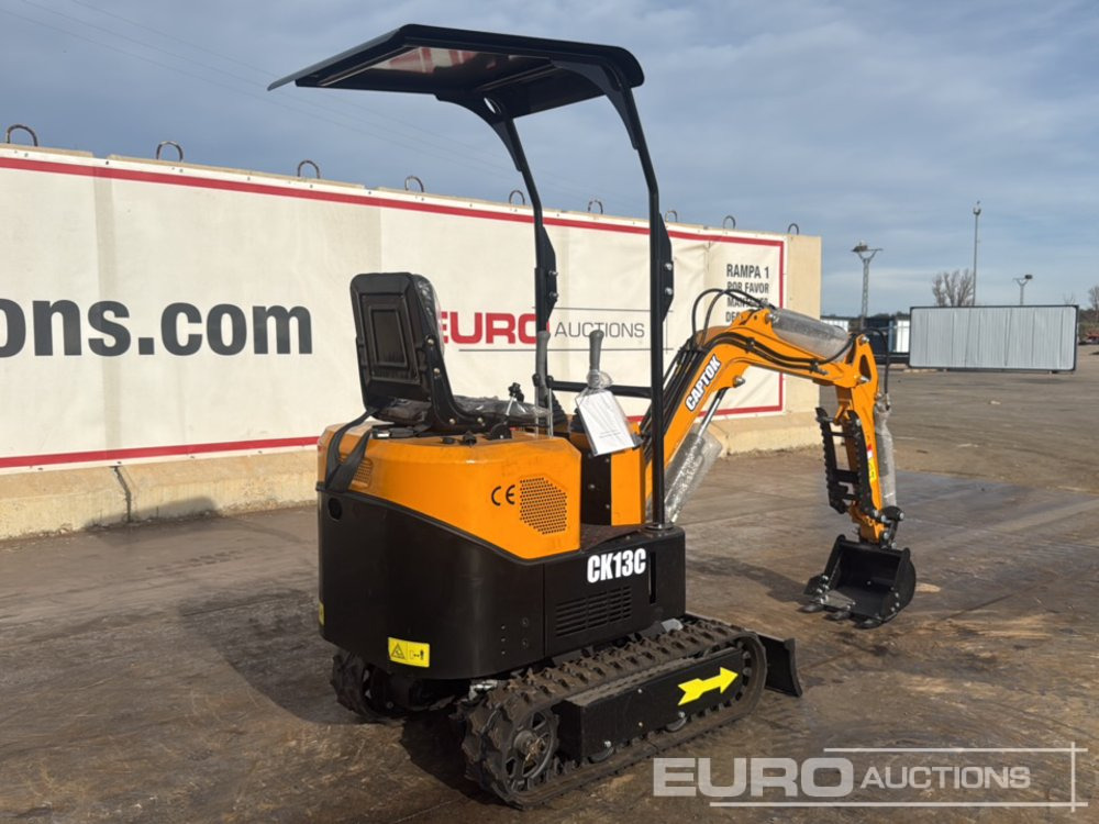 Unused 2025 Captok CK130 - Mini excavator: picture 5 Unused 2025 Captok CK130 - Mini excavator: picture 5