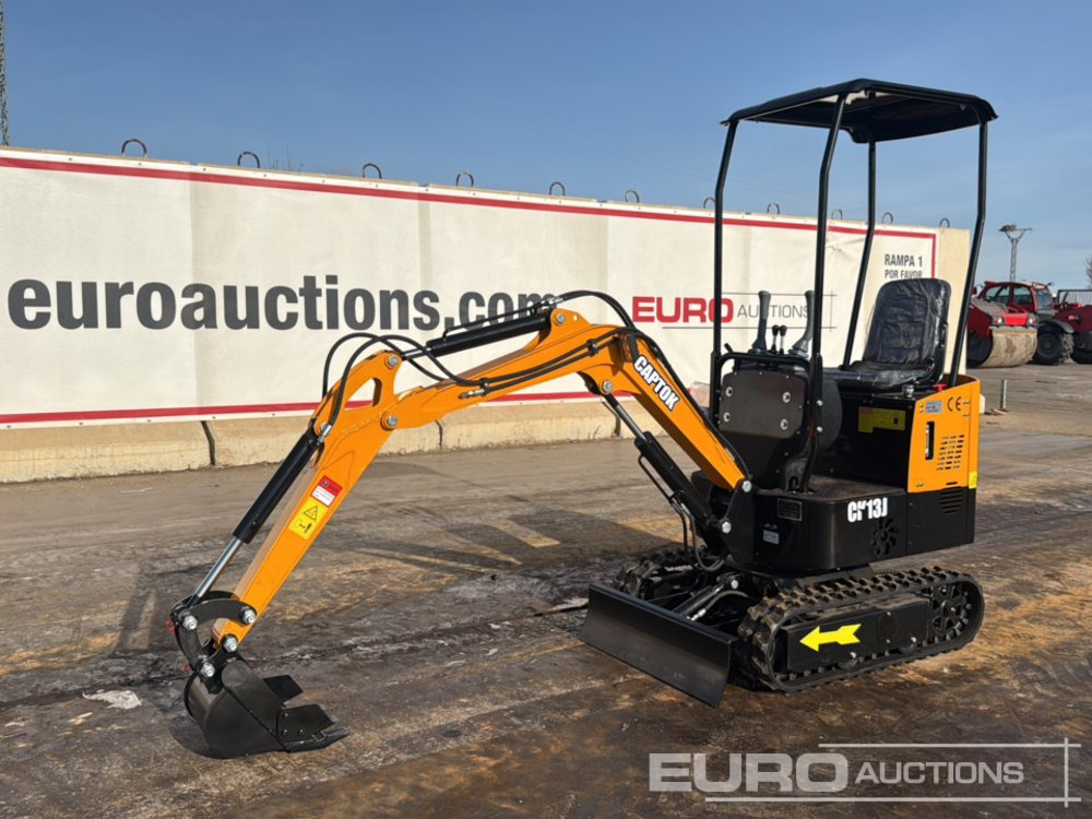 Unused 2025 Captok CK13J - Mini excavator: picture 1 Unused 2025 Captok CK13J - Mini excavator: picture 1