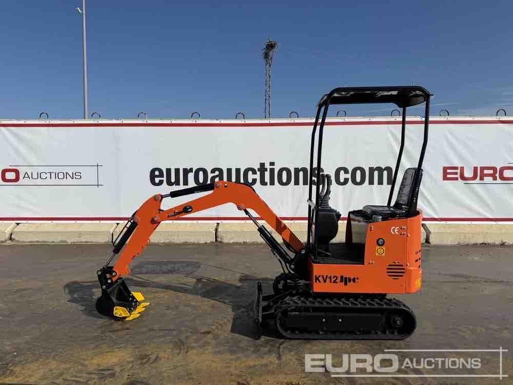 Unused 2025 JPC KV 12 - Mini excavator: picture 2 Unused 2025 JPC KV 12 - Mini excavator: picture 2