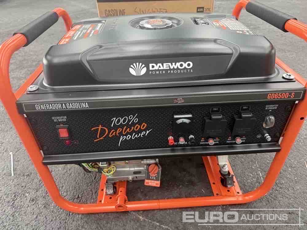 Generator set Unused Daewoo GD6500E-S: picture 9