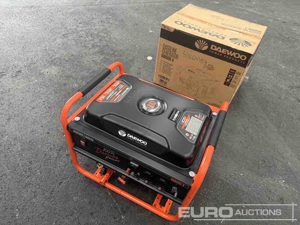Unused Daewoo GD6500E-S - Generator set: picture 1 Unused Daewoo GD6500E-S - Generator set: picture 1