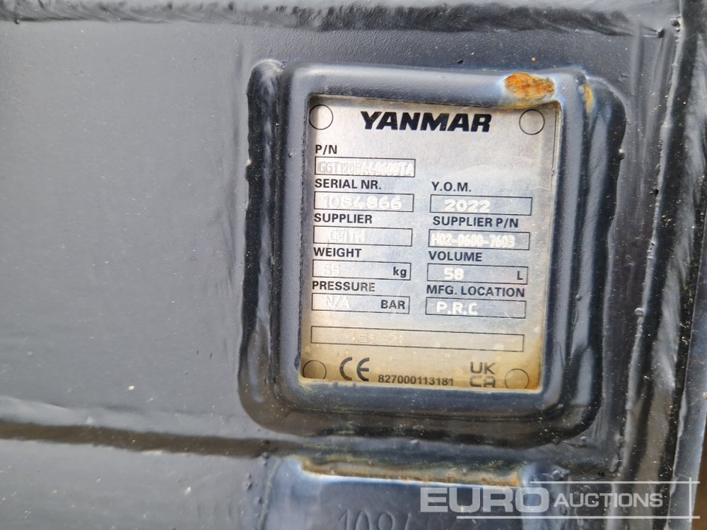 New Bucket Unused Yanmar H02-0600-7603: picture 6
