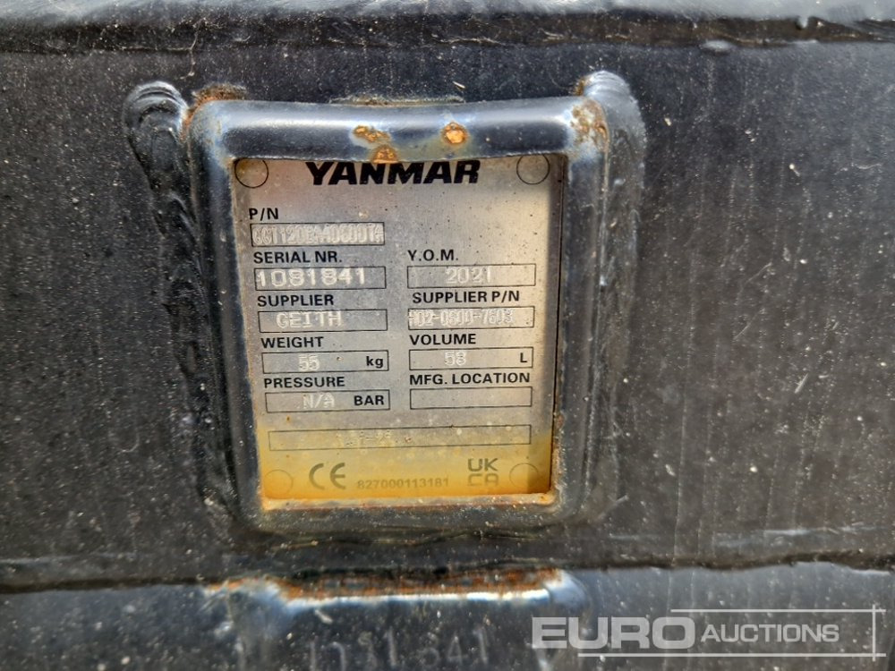 New Bucket Unused Yanmar H02-0600-7603: picture 9