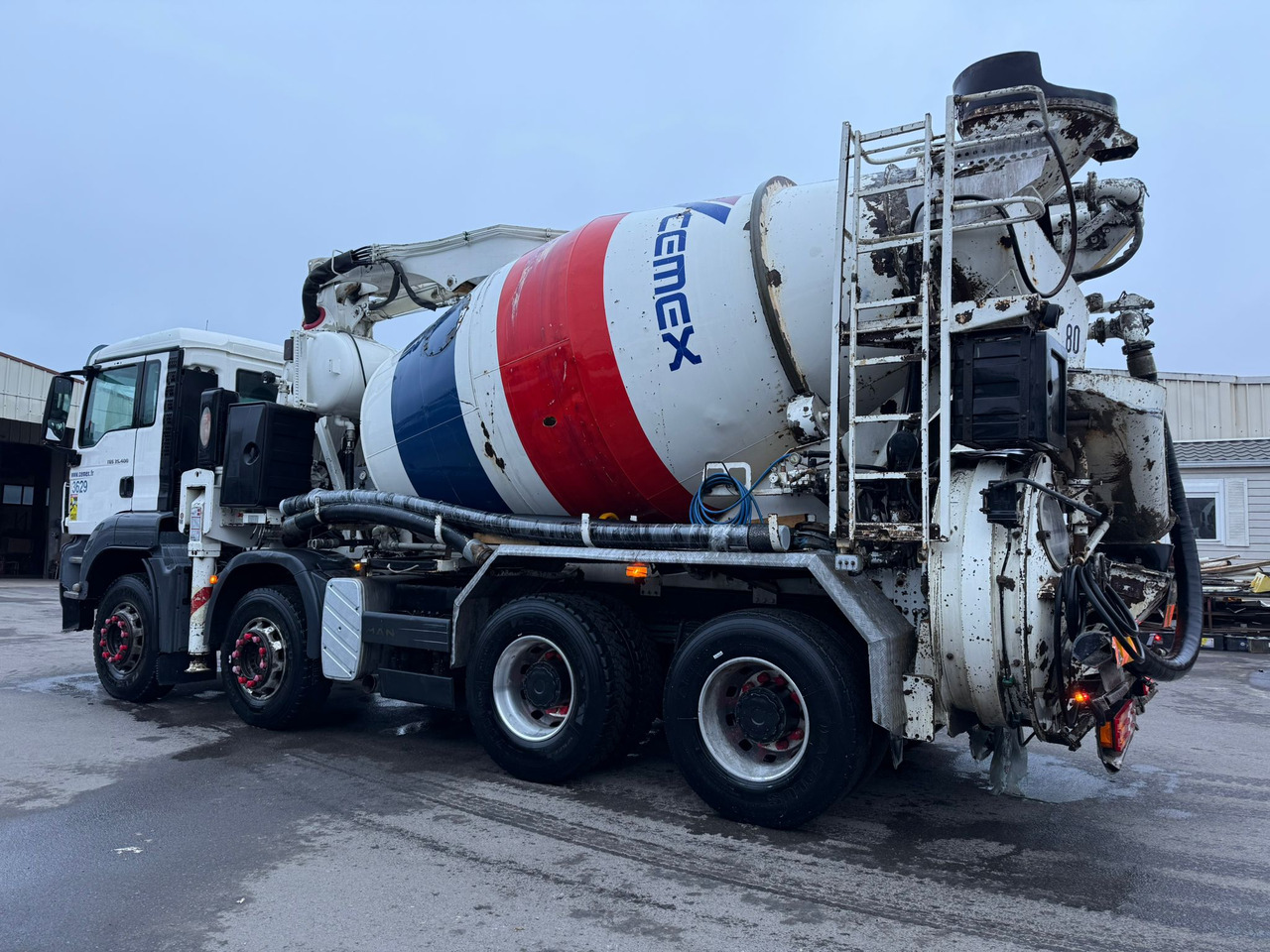 Camion béton MAN TGS 35.400 ER-306-JJ - Mixer pump truck: picture 4 Camion béton MAN TGS 35.400 ER-306-JJ - Mixer pump truck: picture 4