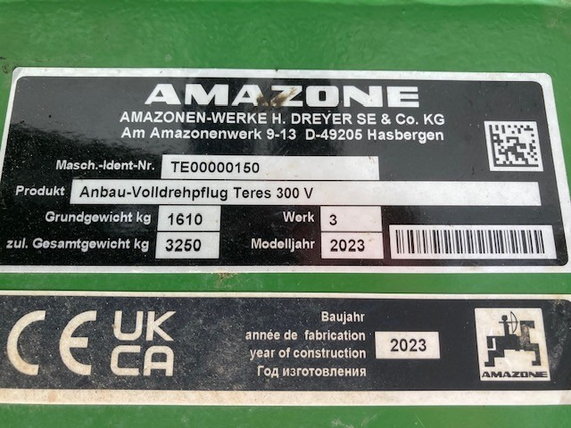 Amazone Teres 300 V 5 0 100 - Plow: picture 2 Amazone Teres 300 V 5 0 100 - Plow: picture 2