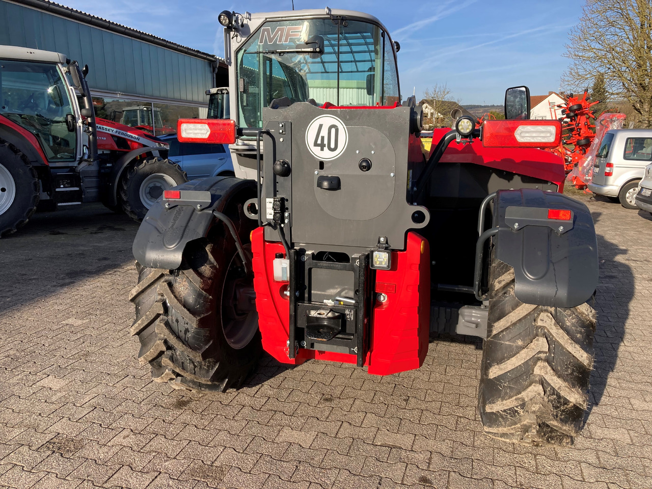 New Telescopic handler Massey Ferguson TH.7038 Standard Stage 5 Exclu: picture 6