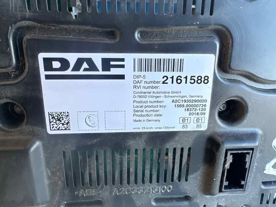 DAF INSTRUMENT PANEL 2161588 - Cab and interior for Truck: picture 4 DAF INSTRUMENT PANEL 2161588 - Cab and interior for Truck: picture 4