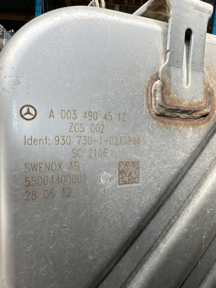 MERCEDES EXHAUST A0034904512 - Catalytic converter for Truck: picture 1 MERCEDES EXHAUST A0034904512 - Catalytic converter for Truck: picture 1