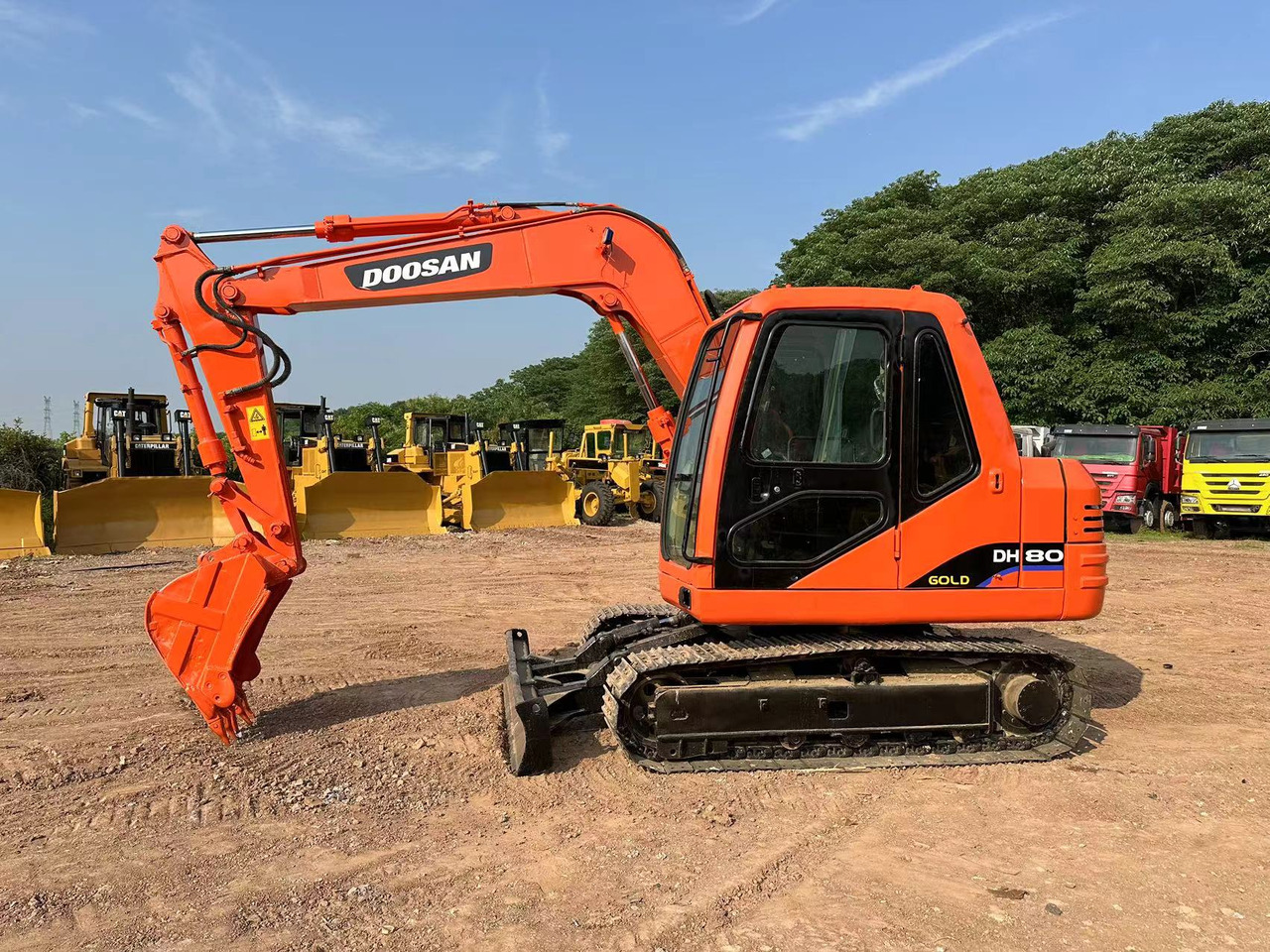 DOOSAN DH80 Mini Excavator - Crawler excavator: picture 5 DOOSAN DH80 Mini Excavator - Crawler excavator: picture 5