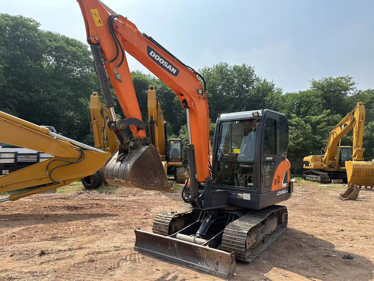 DOOSAN DX60 - Crawler excavator: picture 5 DOOSAN DX60 - Crawler excavator: picture 5