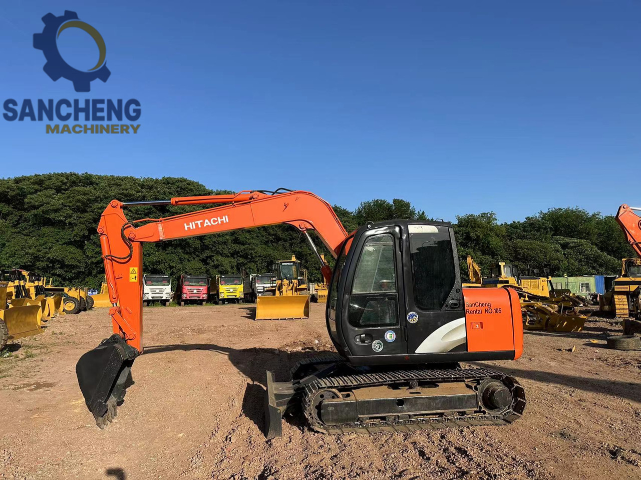 HITACHI ZAXIS ZX70 - Mini excavator: picture 5 HITACHI ZAXIS ZX70 - Mini excavator: picture 5