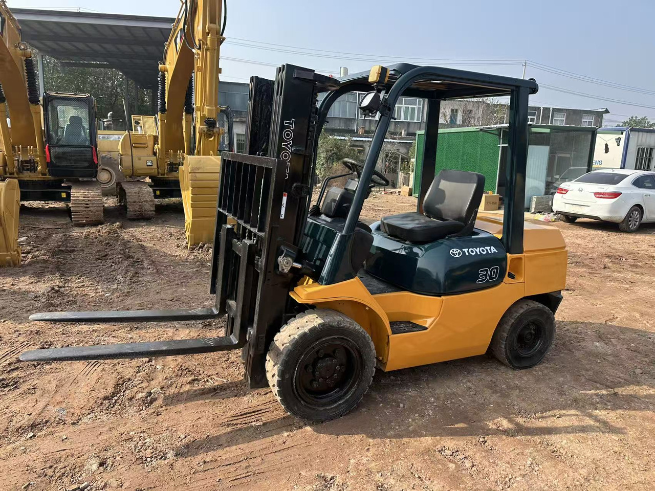 Toyota 30 - Diesel forklift: picture 5 Toyota 30 - Diesel forklift: picture 5