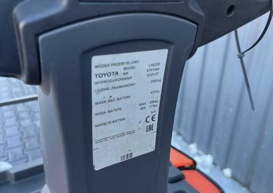 BT LPE200 - Pallet truck: picture 4 BT LPE200 - Pallet truck: picture 4