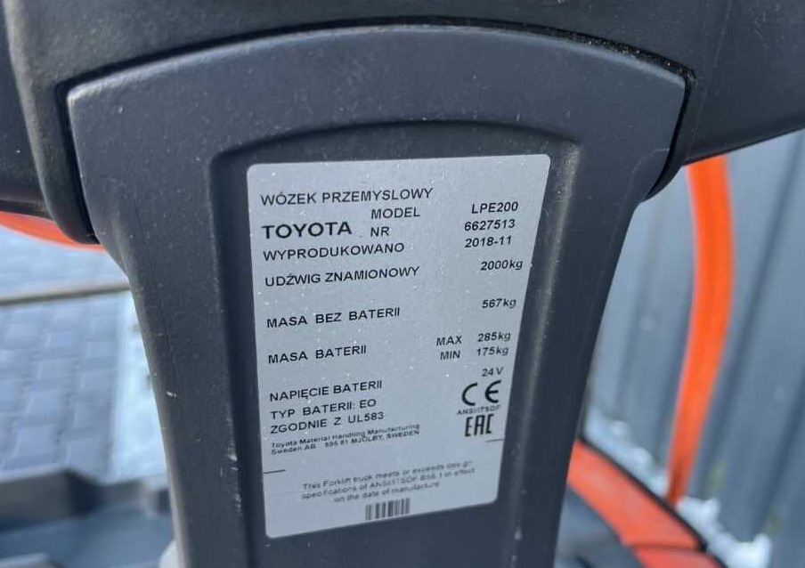 BT LPE200 - Pallet truck: picture 4 BT LPE200 - Pallet truck: picture 4