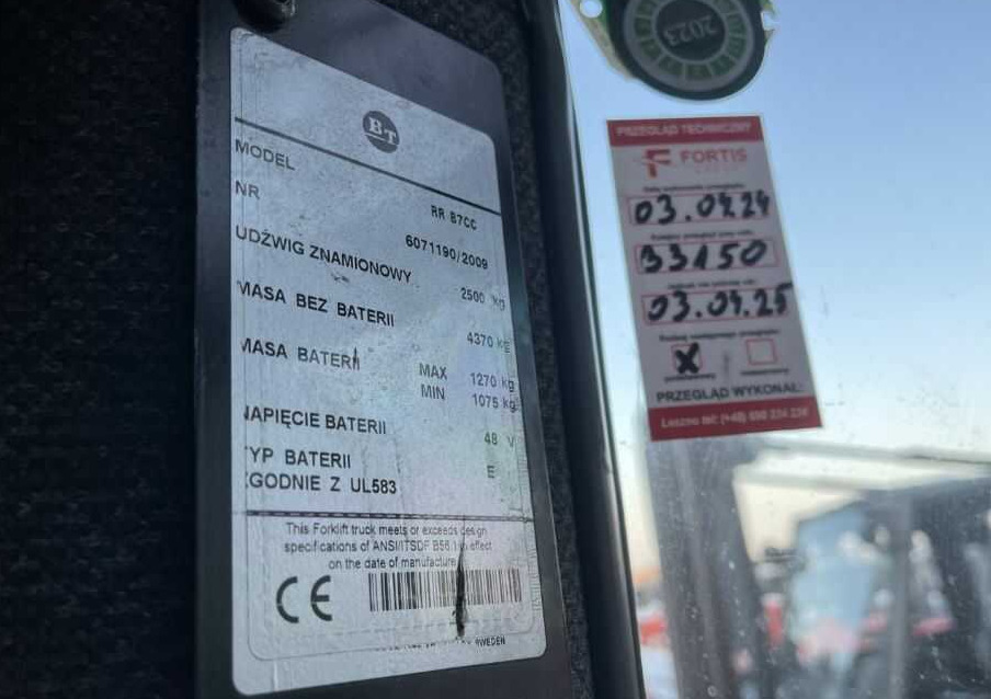 BT RRB7CC - Reach truck: picture 4 BT RRB7CC - Reach truck: picture 4