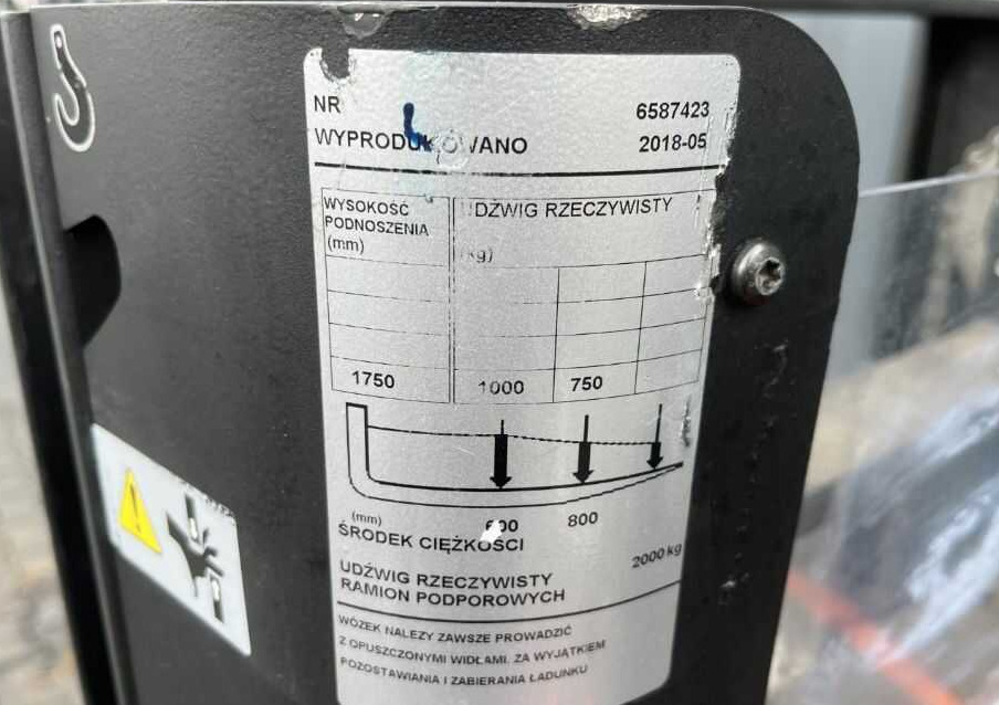 BT SPE200D - Stacker: picture 5 BT SPE200D - Stacker: picture 5
