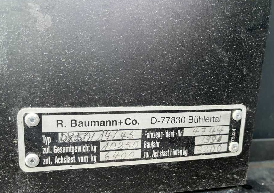 Baumann DX 50/14/45 - Side loader: picture 5 Baumann DX 50/14/45 - Side loader: picture 5