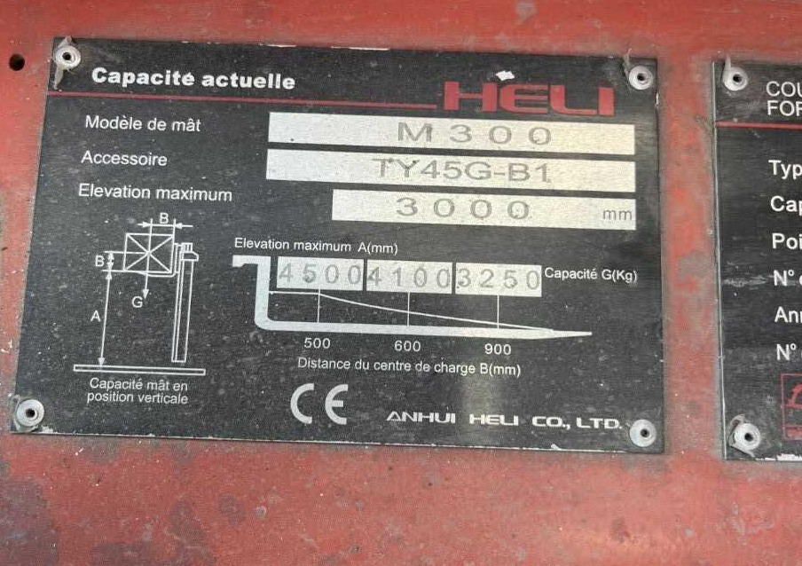 Heli CPYD50 - LPG forklift: picture 1 Heli CPYD50 - LPG forklift: picture 1