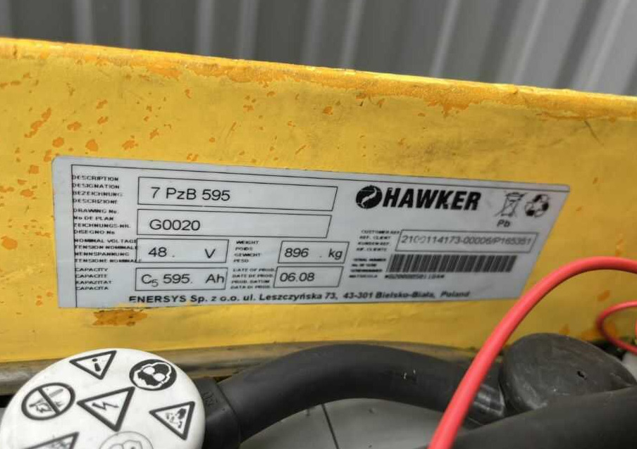 Electric forklift Hyster J1.60XMT: picture 7