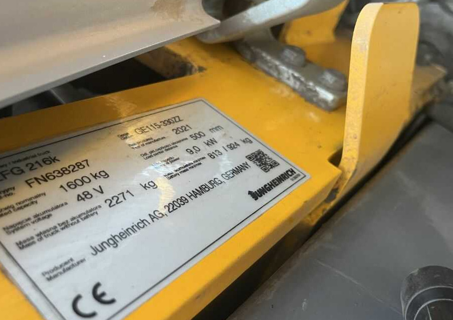 Jungheinrich EFG216k - Electric forklift: picture 4 Jungheinrich EFG216k - Electric forklift: picture 4